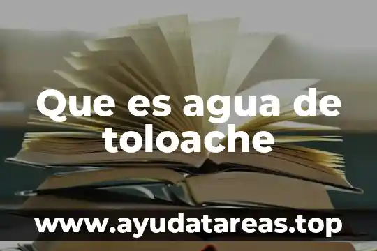 Para que es el agua de perejil 4 Que es agua de toloache
