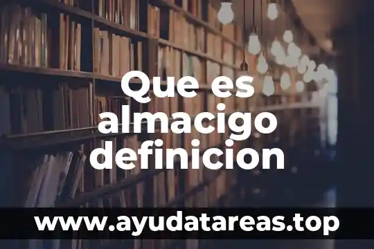 Qué es analogía definición y ejemplos 3 Que es almacigo definicion