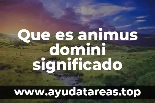 Qué es escaleno significado 6 Que es animus domini significado
