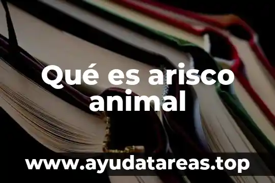 Qué es un animal insectívoro 3 Qué es arisco animal