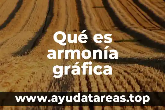 Qué es la representación gráfica en arquitectura 8 Qué es armonía gráfica