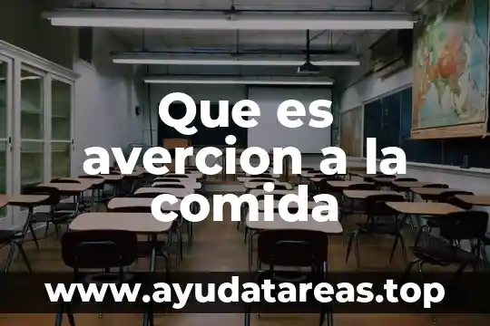 Contactos electricos que es y los tipos 4 Que es avercion a la comida