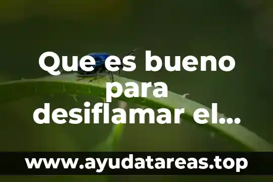 Que es bueno para desiflamar el colon natural