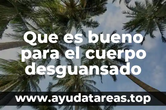 Porcentaje de nuestro cuerpo que es agua 6 Que es bueno para el cuerpo desguansado