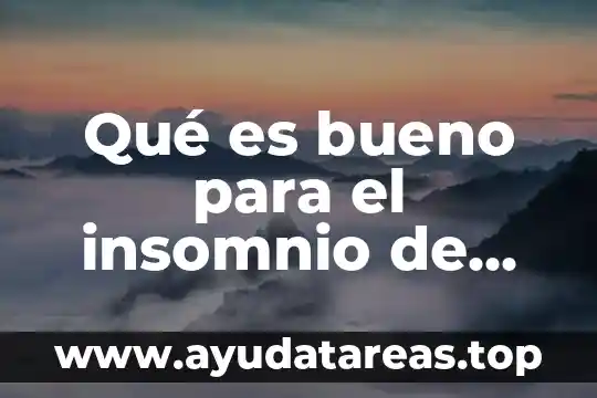Nebulizador de compresor omron para niños y bebés que es 8 Qué es bueno para el insomnio de los bebés