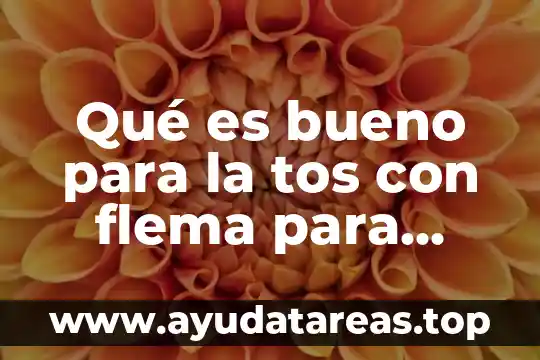 Para que es bueno el limon con clavos de olor 6 Qué es bueno para la tos con flema para bebés