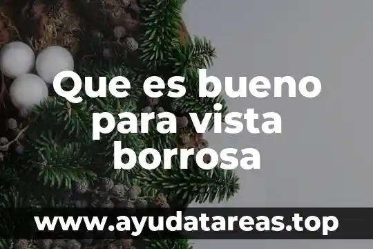 Que es bueno para el insomnio en los niños 8 Que es bueno para vista borrosa