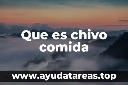 Que es el monismo en derecho internacional publico 4 Que es chivo comida