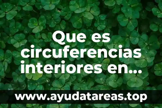 Que es un veinteabo en matemáticas 7 Que es circuferencias interiores en matemáticas