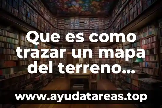 Que es una estrategia organizacional 7 Que es como trazar un mapa del terreno organizacional
