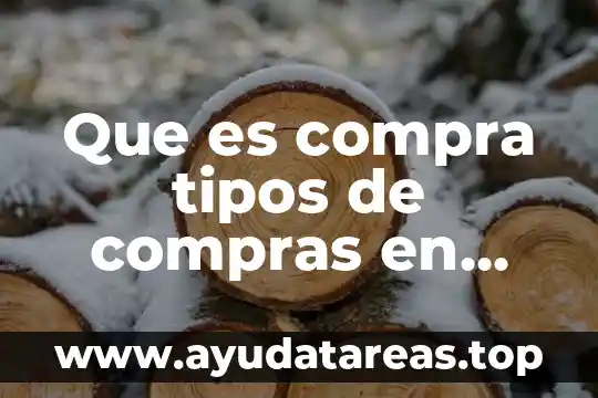 Que es un personaje y sus tipos 4 Que es compra tipos de compras en una empresa