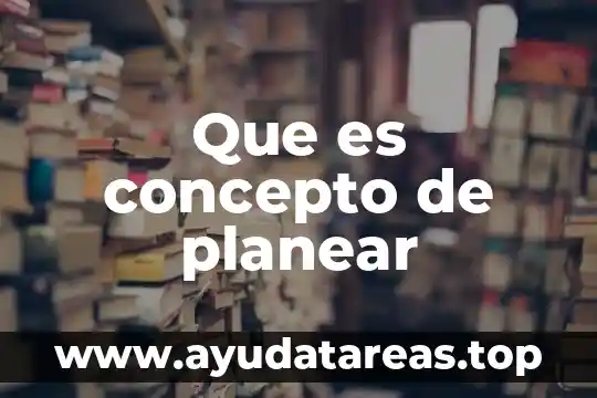 Que es un cohete casero de agua 3 Que es concepto de planear