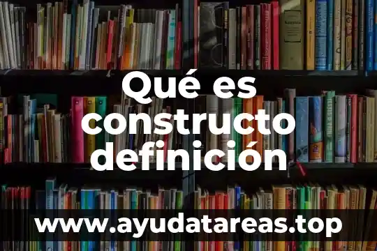 Qué es el efecto galvánico 5 Qué es constructo definición