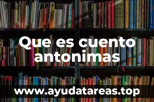 Que es nomada significado 5 Que es cuento antonimas