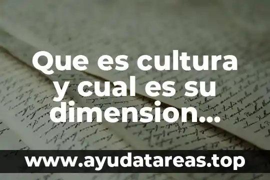 Vídeo sobre lo que es la representación geográfica 5 Que es cultura y cual es su dimension geografica
