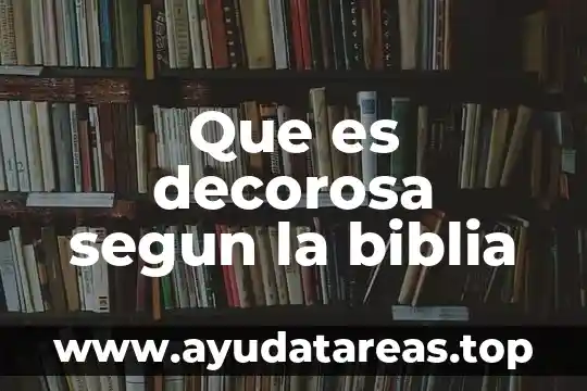 Por que es importante analizar la optimizacion en calculo 6 Que es decorosa segun la biblia