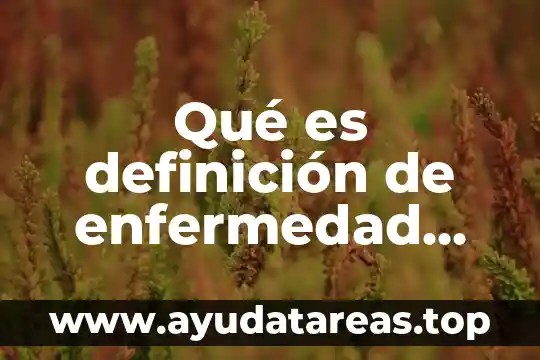 Que es niño y niña definición 5 Qué es definición de enfermedad diarreica aguda