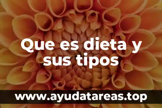 Por que es importante dieta de liquidos generales 3 Que es dieta y sus tipos