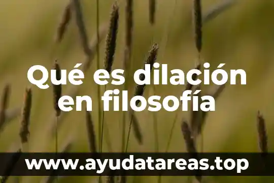 Que es la capacidad de asombro filosofia 7 Qué es dilación en filosofía