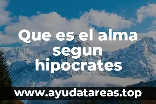Que es el curriculum oculto segun jurjo torres 6 Que es el alma segun hipocrates