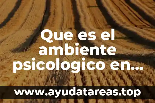 Que es el teatro significado filosofico 8 Que es el ambiente psicologico en una obra de teatro