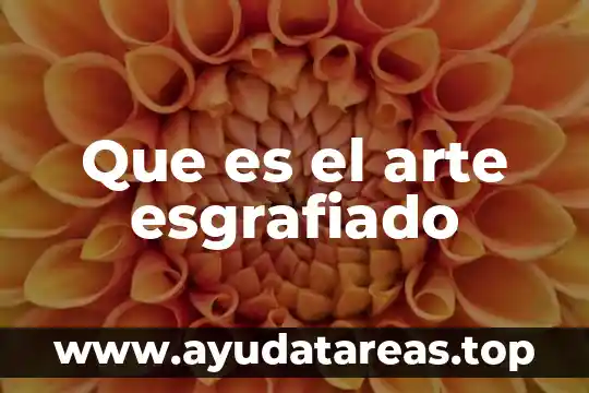 Que es un relieve sobre el arte 5 Que es el arte esgrafiado
