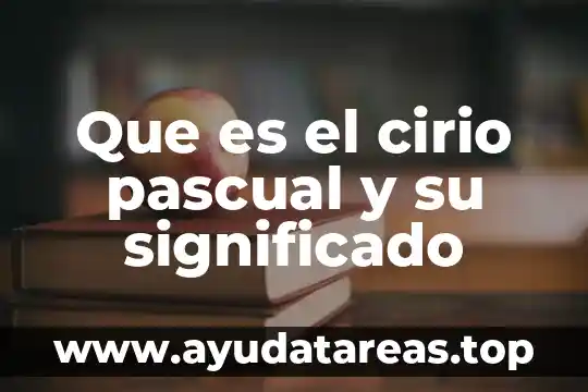 Que es sqa y sqe significado 8 Que es el cirio pascual y su significado