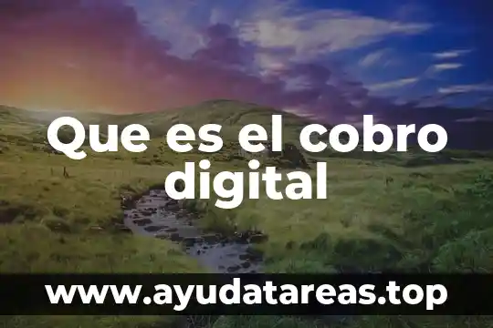 Que es la firma digital 7 Que es el cobro digital