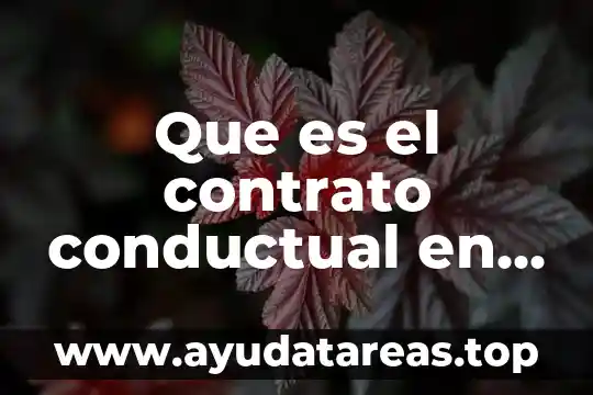 Que es el pensamiento para teoria cognitivo conductual 5 Que es el contrato conductual en psicologia