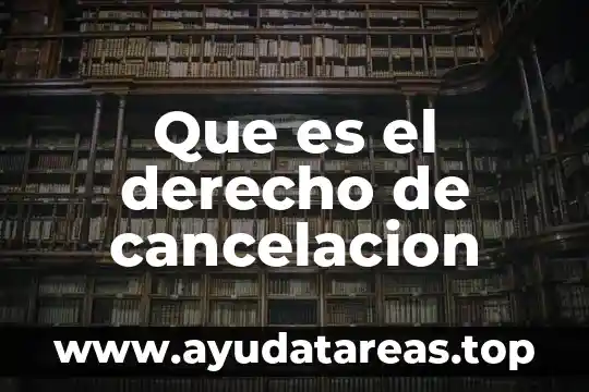 Que es verosimilitud del derecho invocado 4 Que es el derecho de cancelacion