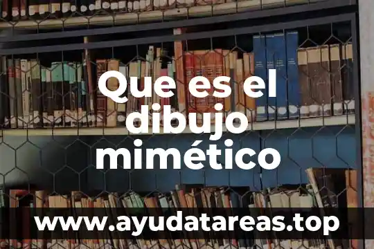 Que es la potencia dibujo 4 Que es el dibujo mimético