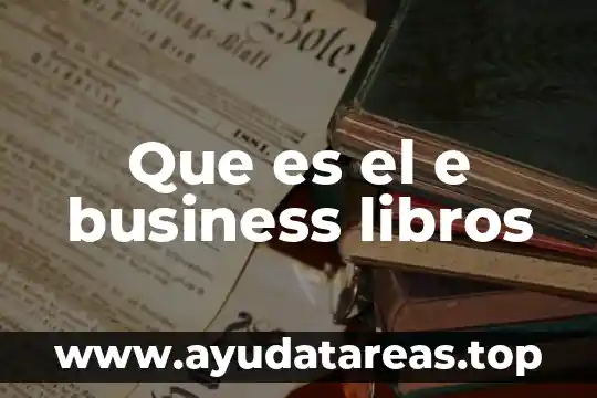Qué es la distribución de planta libros 8 Que es el e business libros