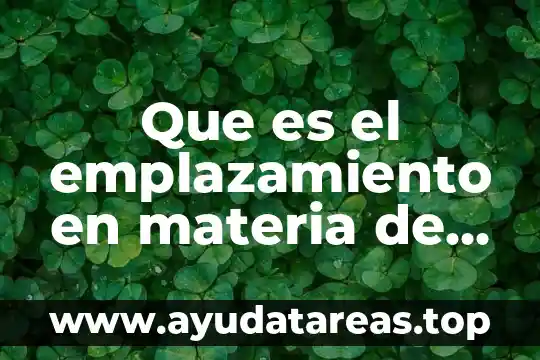 Que es el amparo significado juridico 7 Que es el emplazamiento en materia de amparo
