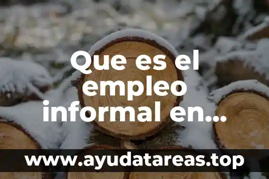 Que es el oktoberfest mexico 4 Que es el empleo informal en mexico
