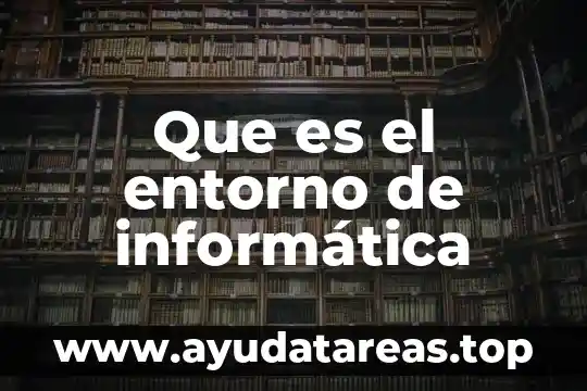 Qué es una nubes informática y tipos de nubes 6 Que es el entorno de informática