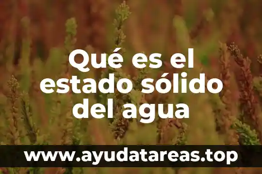 ¿Qué es mejor disco sólido o disco duro? 4 Qué es el estado sólido del agua