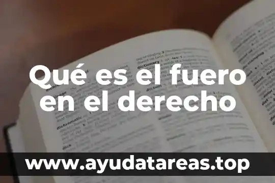 Que es el fuero real y personal 8 Qué es el fuero en el derecho