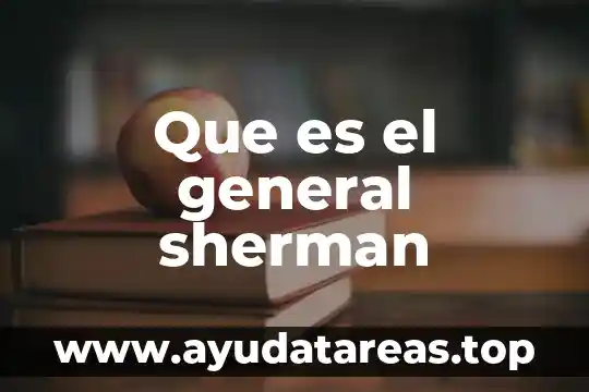 Que es el general sherman