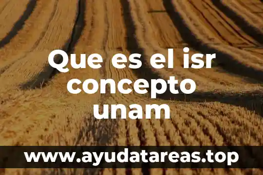 Que es concepto de estereotipo 5 Que es el isr concepto unam