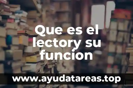 Hierliedimia que es y funcion tipos y sintomas 5 Que es el lectory su funcion