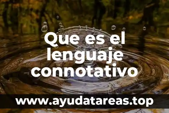 Que es el lenguaje esoterico sud 7 Que es el lenguaje connotativo