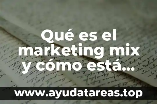 Family mix spotify que es 5 Qué es el marketing mix y cómo está compuesto