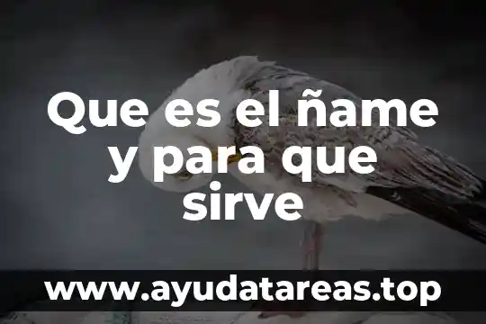 Que es el ñame y para que sirve