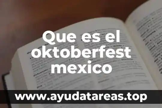 Que es el empleo informal en mexico 3 Que es el oktoberfest mexico