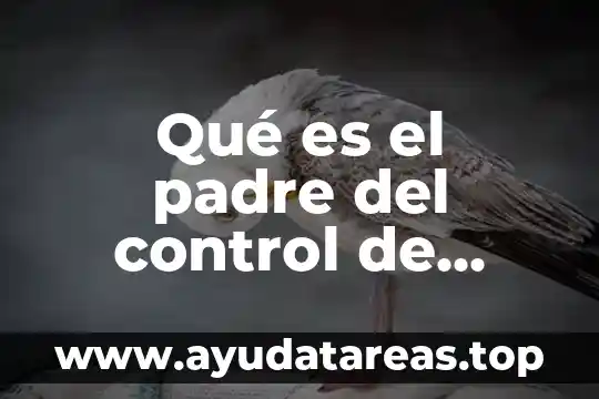 Cuestionario que es ser padre 6 Qué es el padre del control de calidad