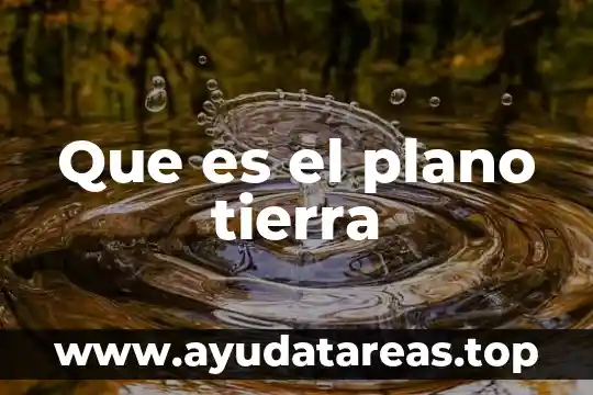 Que es plano de planta arquitectonico 4 Que es el plano tierra
