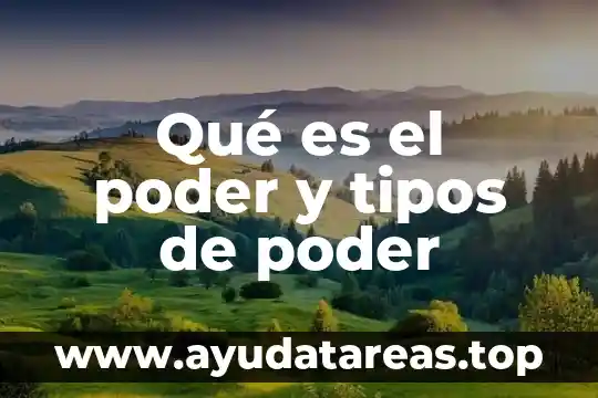 Que es un diodo y tipos 6 Qué es el poder y tipos de poder