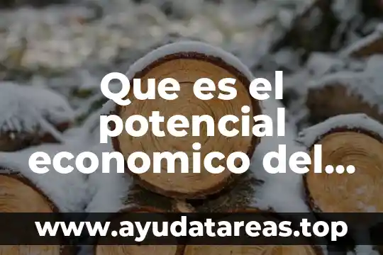 Que es el pib potencial y como se calcula 4 Que es el potencial economico del agua