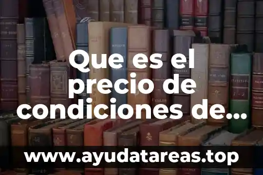 Qué es significa la palabra biodiversidad 5 Que es el precio de condiciones de credito