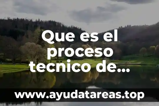 Que es sistema de operacion 5 Que es el proceso tecnico de operacion de la canstrucción